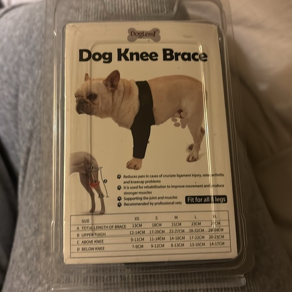XS Dog Knee Brace 4 Ligament Injury Joint Pain Muscle Soreness - Picture 3 of 3